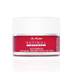 M. Asam RETINOL INTENSE Augenbalm (30 ml) – Hyaluronsäure wirkt sofort aufpolsternd, entknittert“ sichtbar die Augenpartie, wirkt hautfestigend & regenerierend – auch für die Lippen geeignet, vegan