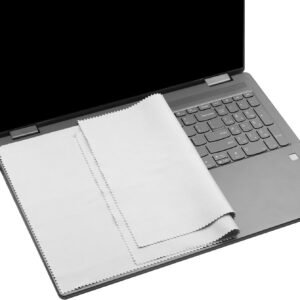 Mikrofaser-Reinigungstuch mit Bildschirmtastatur, Abdruckschutz für 17-17,3 Zoll HP/DELL/Lenovo/ASUS/Acer/Samsung/MSI/LG, etc. (kompatibel mit 17-17,3 Zoll Laptops mit Ziffernblock)