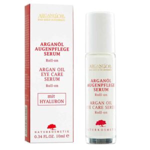 ARGAND’OR veganes Bio Arganöl Augen-Pflege-Serum 10 ml Regeneriert, strafft und wirkt abschwellend Mit praktischem Roll-on Applikator Vegane Naturkosmetik