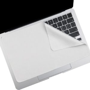 Mikrofaser-Reinigungstuch, 38,1 cm / 40,6 cm (15 Zoll), MacBook Air/MacBook Pro Bildschirmtastatur, Abdruckschutz, Tastaturschutz, kompatibel mit MacBook Air 15,3 Zoll / MacBook Pro 15 Zoll / MacBook