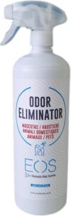 EOS (1 Liter) Biodor Animal Geruchsentferner sofort. Clean Urin für Haustieren (Hunde, Katzen, etc.) und Wohnung Anwendungen (Sofa, Katzenklo, Teppich, Auto, etc.) Geruchsentferner Katze