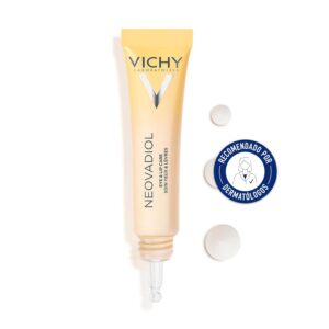 VICHY Anti-Aging Creme für straffe Augen- und Lippenkonturen, Hyaluronsäure und Niacinamide pflegen und spenden Feuchtigkeit, Neovadiol, 15ml
