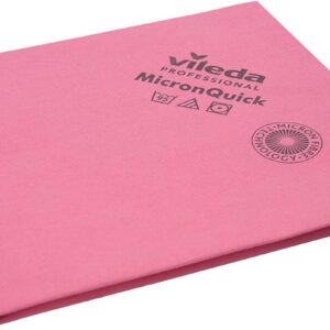 Vileda MicronQuick Microfasertuch rot 38×40 cm 152106 (5 Stück)
