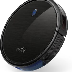 Eufy BoostIQ RoboVac 11S (Slim), Robot Vacuum Cleaner, Super-Thin, 1300Pa Strong Suction, Quiet, Self-Charging Robotic Vacuum Cleaner, Cleans Hard Floors to Medium-Pile Carpets, Englischer Stecker
