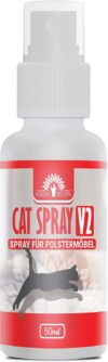 Adema Natural® CAT Spray V2 – Katzen Abwehrspray – Antikatzenspray – 50 ml Inhalt
