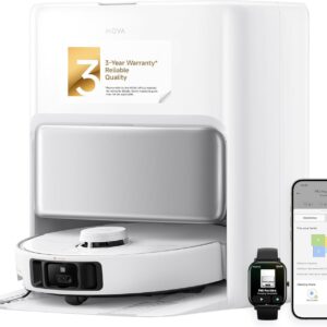 Mova P50 Pro Ultra Saugroboter mit Wischfunktion, 19.000 Pa Saugkraft, 75 ℃ Heißwasser-Moppwäsche, automatische Reinigung, automatische Entleerung, automatische Nachfüllung, Hindernisvermeidung
