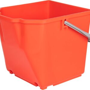 STIER 25L Wischeimer, rot, für STIER Reinigungswagen, 100% Polypropylen, Reinigungszubehör