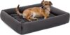 Pointer | Hundebett Mittelgroße Hunde – Orthopädisches Hundebett mit Herausnehmbarer Matratze, Waschbar bis 95°C, Trocknergeeignet, Kratzfest & Bissfest, Made in Germany (XL – 90×80 cm, Anthrazit)