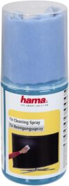 Hama Reinigungsset Bildschirm LCD/Plasma, Gel und Reinigungstuch aus Mikrofaser, 200 ml, Mehrfarbig