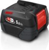 Bosch Wechselakku Power for All 18V 5.0Ah BHZUB1850, geeignet für alle kabellosen Unlimited Akku-Staubsauger, extra Lange Laufzeit, hohe Leistung, geeignet für anspruchsvolle Reinigungen, schwarz