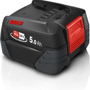 Bosch Wechselakku Power for All 18V 5.0Ah BHZUB1850, geeignet für alle kabellosen Unlimited Akku-Staubsauger, extra Lange Laufzeit, hohe Leistung, geeignet für anspruchsvolle Reinigungen, schwarz
