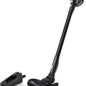 Bosch Akku-Staubsauger Unlimited Serie 6 BKS6111P, kabelloser Handstaubsauger, beutellos, leicht, Hygiene-Filter, hohe Saugleistung, Lange Laufzeit, Fugendüse, alle Bodenarten, blau