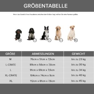 Hofbrucker® Öko Tex Premium Orthopädisches kuscheliges Hundebett für große & kleine Hunde, Waschbar, Bequem & rutschfest | druckentlastenden Schaum | Kratzfest, Pflegeleicht & Robust