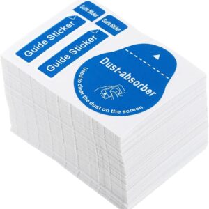 DOITOOL Bildschirm Staubentferner Aufkleber Für Handy Und Tablet Effektive Reinigungsetiketten Für Displays Staubabsorber Für Bildschirmpflege Und Reinigung