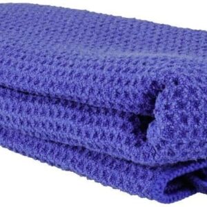 NIGRIN Super-Trockentuch, schonende Trocknung, 380 GSM, extrem weich und garantiert fusselfrei, Auto Microfasertuch Fahrzeugpflege, 70×50 cm
