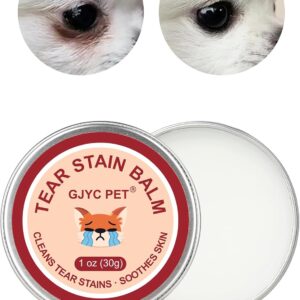 Augenpflegebalsam zur Entfernung von Tränenflecken bei Haustieren – 30 g pflanzlicher Balsam für Hunde und Katzen – Pflegt tief