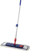 Prieser 3 in 1 Profi Mix Bodenwischer Set – Putzmittel in Industriequalität – Mop Set Baumwolle 50cm – Inklusive hochwertigem Teleskopstiel – Wischer Set