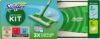 Swiffer Bodenwischer Starterkit, Bodenwischer trockene + feuchte Bodentücher, schnelle & einfache Bodenreinigung