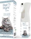 Pet Right Cats Spray Safely Clean and Neutralisiert Allergene Cats Spray, Safe Clean, Neutralisieren Allergene, Frische, weiß
