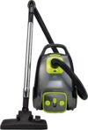 KHG BS-706MT Staubsauger mit Beutel in Grün/Grau mit 700W, 16060 Pa Saugkraft, HEPA-Filterschutz, Kombidüse (Fuge, Staubpinsel UVM) automatische Kabelaufwicklung, Überhitzungsschutz