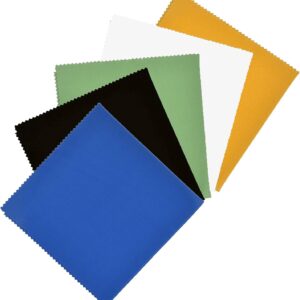 Mikrofaser-Reinigungstücher, 30 x 30 cm, wiederverwendbar, weiches Reinigungstuch für Kamera, Objektiv, Laptop, TV, Tablet, 6 Stück