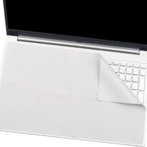 Mikrofaser-Reinigungstuch, 38,1 cm – 43,9 cm (15 – 17,3 Zoll) Laptop-Tastaturschutz, kompatibel mit Dell/HP/Acer/Asus/Lenovo/Samsung/LG usw