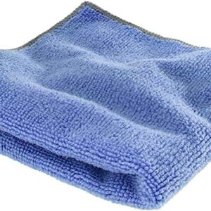 zilotex G00063 Küchentuch, 30 x 30 cm, blau, bioaktives Mikrofaser-Reinigungstuch ohne Chemie, antibakteriell mit Aktiv-Silber, allergikerfreundlich