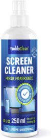 Bildschirmreiniger für Flachbildschirme, TFT, Laptops – 250ml Reiniger Spray