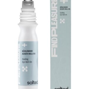 salted. Kühlender Augen Roll-On | Für ein frisches Hautbild | Augenroller gegen Falten und Augenringe mit Niacinamid | Augenpflege für Männer und Frauen | Bekämpft dunkle Flecken | Vegan