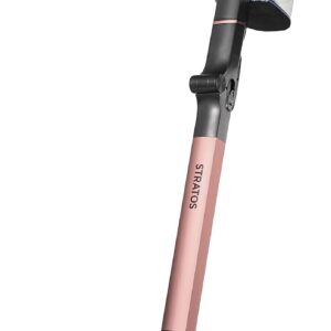 Shark Stratos kabelloser Akku-Staubsauger, PowerFins Plus, 60 Min Laufzeit, Anti-Hair-Wrap- & CleanSense IQ-Staubsauger kabellos, Fugen- & Multi-Oberflächen-Aufsätzen, Roségold/Anthrazit, IZ400EU