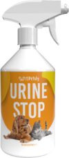 Petsly® Mildes Hunde & Katzenabwehrspray – 500ml – Nicht färbend – Hundeschreck gegen Urinieren – Katzen Schreck Spray auch als Kratz & Knabberschutz – Hundeabwehrspray Innen- und Außenanwendung