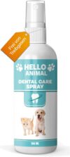 NEU: HelloAnimal® DENTAL SPRAY für Hunde und Katzen – Zahnsteinentferner auch für Zwischenräume – Zahnreinigung und Zahnpflege – Dentalspray für Mundgeruch