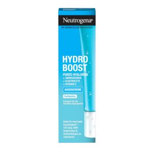 Neutrogena Hydro Boost Augencreme Gel, mit Glycerin & Hyaluron, parfümfrei, 2 x 15ml