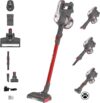 Hoover Akku-Staubsauger Tierhaare H-FREE 100 PETS ohne Beutel + Tierdüse I bis 40 Min. Laufzeit I Staubsauger kabellos mit LED, XL Staubbehälter & Parkfunktion I Akkusauger mit Fugendüse & Staubbürste