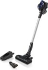 Bosch Akku-Staubsauger Unlimited Serie 6 BBS611PCK, kabelloser Handstaubsauger, beutellos, leicht, Hygiene-Filter, hohe Saugleistung, Lange Laufzeit, Fugendüse, alle Bodenarten, blau