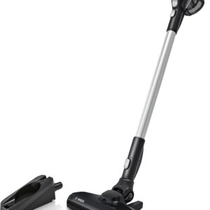 Bosch Akku-Staubsauger Unlimited Serie 6 BBS611PCK, kabelloser Handstaubsauger, beutellos, leicht, Hygiene-Filter, hohe Saugleistung, Lange Laufzeit, Fugendüse, alle Bodenarten, blau