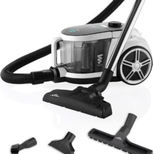 ETA Beutelloser Staubsauger Stormy Home I 800W I HEPA Filter I 2.2l Volumen I Sehr leise 72 dB I 9m Aktionsradius I Inklusive Zubehör
