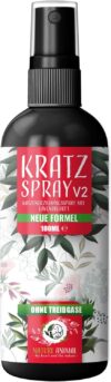 Nature Animal® Anti Kratz Spray V2 gegen Katzenmarkierung für Innen und Außen + Katzen ABWEHR – Katzenfernhaltespray STOPP bleib Weg