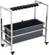 Besenhalterung Und Mopphalter Werkzeughalter Gartengerätehalter Besenhalter Putzmittel Organizer Putzwagen Reinigungswagen Mop-Abflussregal Garagenwerkzeug-Aufbewahrungsständer ( Size : 94cm-16slots 2