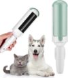 Fusselroller für Tierhaare, FainFun Waschbar Fusselroller für Tierhaare, Fusselbürste Wiederverwendbar, Tierhaarentferner Rolle Pet Hair Remover für Wohnzimmer Sofa und Autositze
