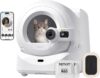 PETKIT Purobot Ultra Selbstreinigende Katzentoilette, Katzenklo Selbstreinigend mit 1080P HD-Kamera,Intelligente Reinigung, Kapazität 70L, Überwachung der Gesundheit AI, Ultra Leise und Sicher