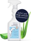 Hundepflege24 Zeckenspray für Hunde – Hochwirksamer Floh und Zeckenschutz für Hunde und Katzen mit Geraniol und Aloe Vera – Insektenschutz gegen Zecken, Flöhe, Milben, Läuse, Mücken – 500ml