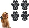 VALFRID Anti-Rutsch Pfotenschutz für Hunde 24 Stücke,Selbstklebende Silikon-Gel Beständig rutschfest Traktion Hund Schuhe Hundeschuhe Hundesocken Ersetzen XL