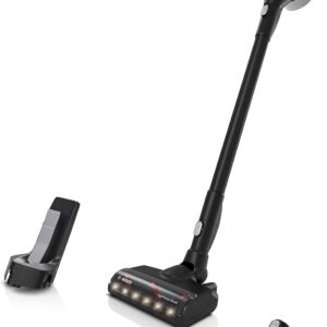 Bosch Akku-Staubsauger Unlimited Gen2 Serie 8 BKS8214W, beutellos, bis 45 Min Laufzeit, austauschbarer Akku, LED-Beleuchtung, automatische Anpassung an alle Bodenarten, XXL-Polsterdüse, weiß
