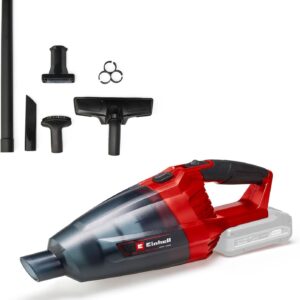 Einhell Akku-Handstaubsauger TE-VC 18 Li-Solo Power X-Change (18 V, 42 mbar Saugleistung, 540 ml-Staubfangbehälter, inkl. 3 Düsen, Verlängerung, Wandhalterung, ohne Akku und Ladegerät)
