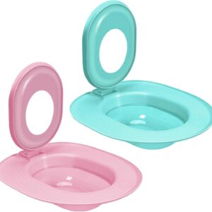 Katzen-Toiletten-Trainingssystem – Wiederverwendbares Katzen-Trainer-Set, Sandkasten-Hygiene-Trainer | Katzentöpfchen-Trainingssitz, Katzentoiletten-Trainer, Toilettensitz Für Katzen, Haustier-Toilett