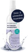 KATZENPFLEGE24 Octenidin Wundspray Katze – Desinfiziert, beruhigt, pflegt & schützt Wunden Aller Art ohne zu Brennen – 125ml mit bewährten Wirkstoffen – Effektive Pflege & Wunddesinfektion Katze