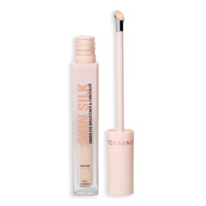 Revolution Skin Silk Radiant Serum – Augenaufheller – Hydratisiert und glättet mit Hyaluronsäure und Squalan – Vegan & Cruelty-Free – Fair Cool – 4 ml