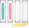 JB White 4er Set Kontaktlinsensauger, Linsensauger für harte Linsen, Formstabile Jahreslinsen und Ortho-K Kontaktlinsen, mehrfarbig (4 Sauger – nur für Hartlinsen)