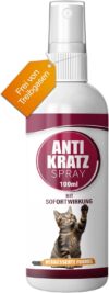 Nature Animal® Anti Kratz Spray mit Sofortwirkung gegen Katzenmarkierung für Innen und Außen + Katzen ABWEHR – Katzenfernhaltespray STOPP bleib Weg